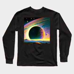 Ethereal Scifi Landscapes 76 Long Sleeve T-Shirt